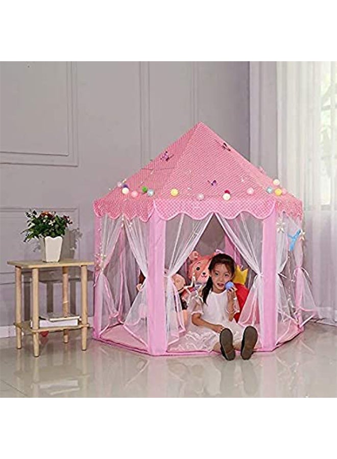 كارب خيمة لعب بتصميم قلعة سداسية الشكل مع ناموسية شبكية  - Image 5