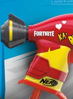 نيرف مسدس سهام مايكرو بومبز أواي! بتصميم طائرة من لعبة "Fortnite" من نيرف، مسدس بسهام صغيرة - يشتمل على سهمين من نيرف إيليت  - Image 3