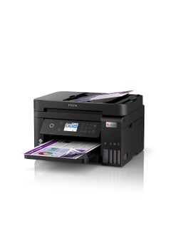 طابعة Ecotank L6270 Office Ink Tank Printer A4 Color 3 في 1 مع ADF وWi-Fi واتصال لوحة ذكية وشاشة Lcd سوداء أسود - v1653308178/N53326534A_7