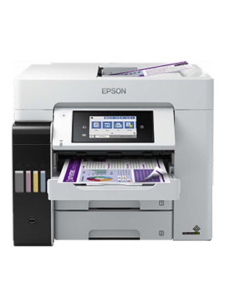 Ecotank L6580 Office Ink Tank Printer A4 Colour 4-In-1 Printer With ADF, Wi-Fi And Smart Panel Connectivity And Lcd Screen Black - v1653308180/N53326538A_1