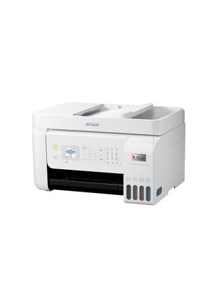 Ecotank L5296 Office Ink Tank Printer, Print, Scan, Copy, Fax, 180 Nozzles Black & 59 Nozzles per Color, Up to 5760 x 1440 DPI Resolution, Epson Micro Piezo Print Head White - v1653308186/N53326805A_1