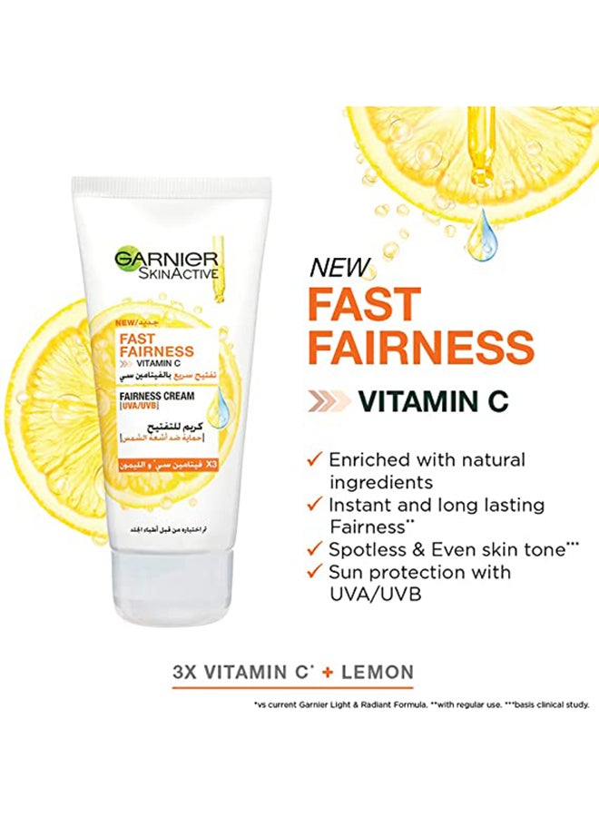 garnier Fast Fairness Vitamin C Cream White 25ml  - Image 4