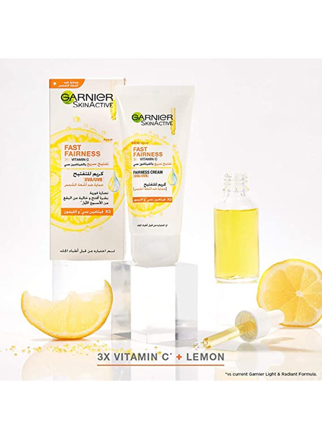 garnier Fast Fairness Vitamin C Cream White 25ml  - Image 5