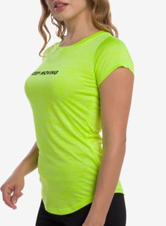 R&B Round Neck T-Shirt Yellow  - Image 3