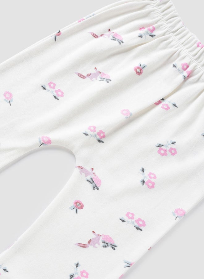 Zarafa Baby Girls Pyjama Bottoms Ivory  - Image 3