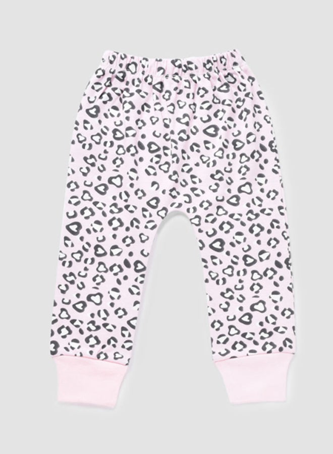 Zarafa Baby Girls Pyjama Bottoms Black/Pink  - Image 2