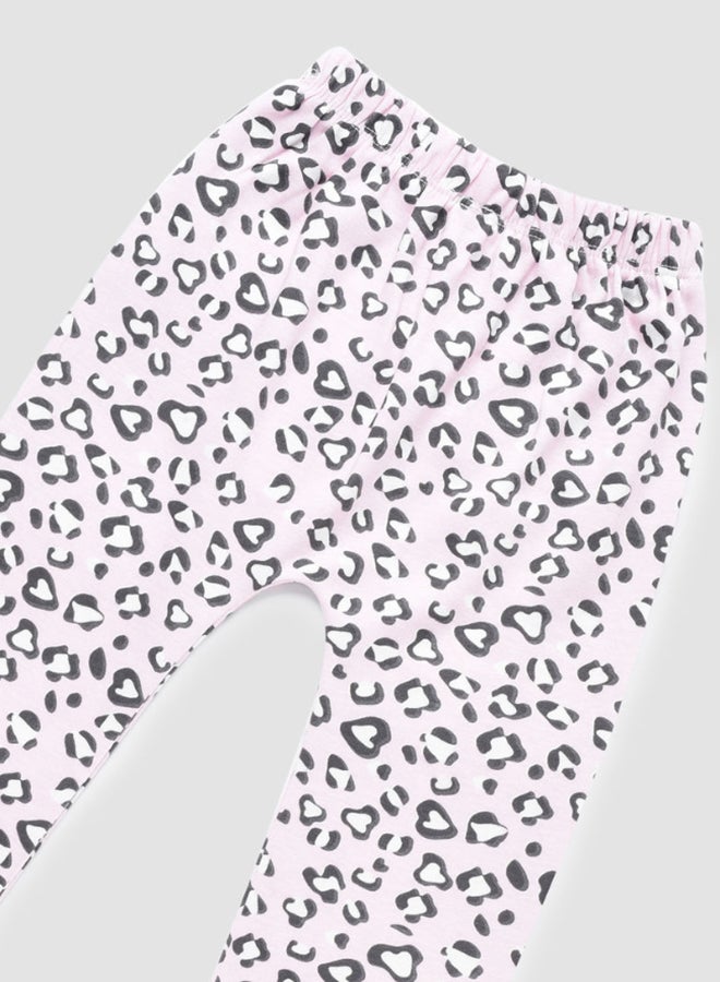 Zarafa Baby Girls Pyjama Bottoms Black/Pink  - Image 3