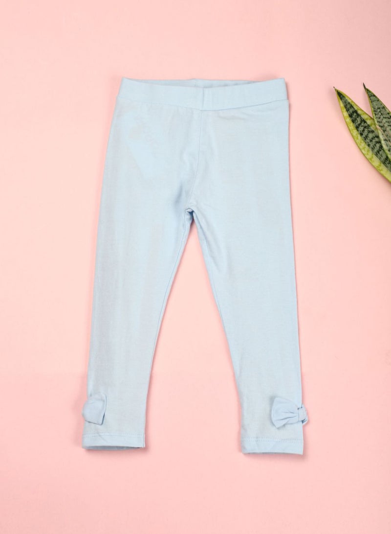 Zarafa - Mid-Rise Full Length Legging Angel Falls /Light Blue - Image 1