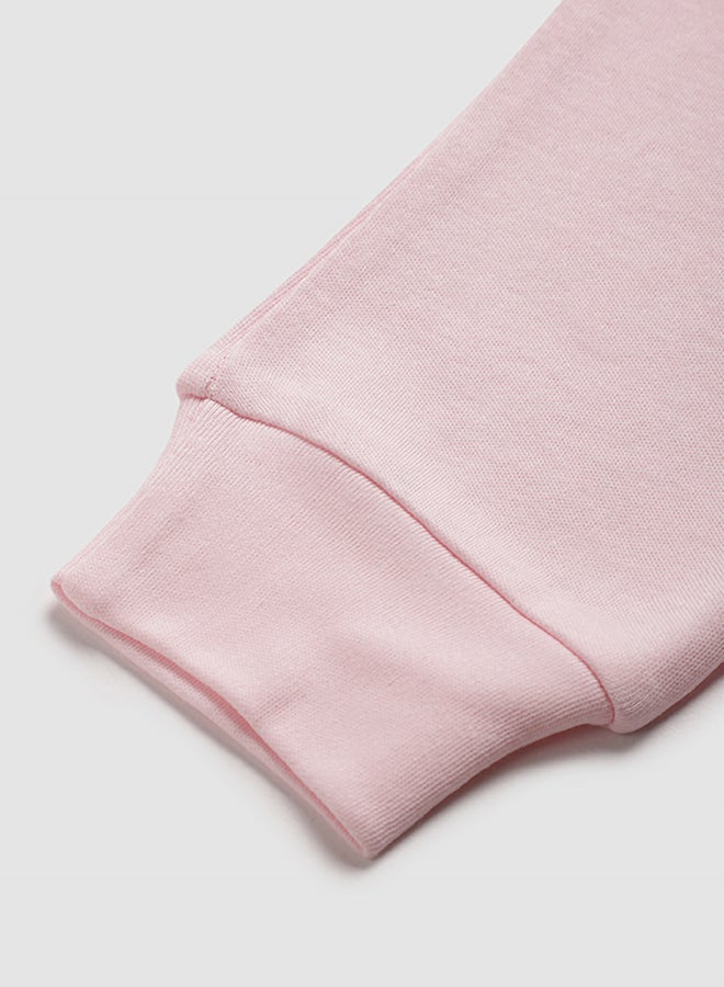 Zarafa Casual Plain Bottom Pyjama Pink  - Image 4