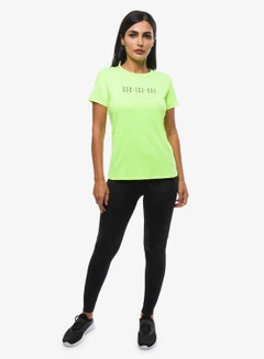 R&B Printed Comfortable T-Shirt Green  - Image 2