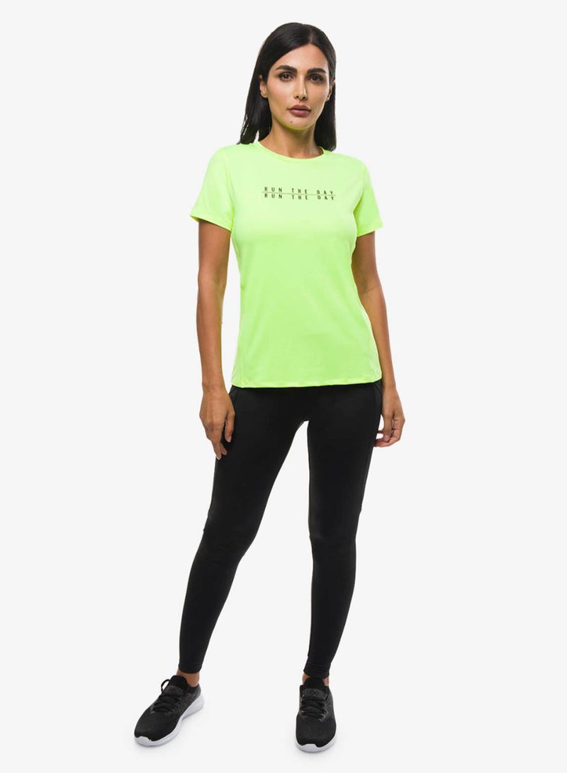 R&B Printed Comfortable T-Shirt Green  - Image 2