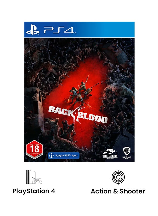 WB Games Back 4 Blood (English/Arabic)- UAE Version - action_shooter - playstation_4_ps4  - Image 2