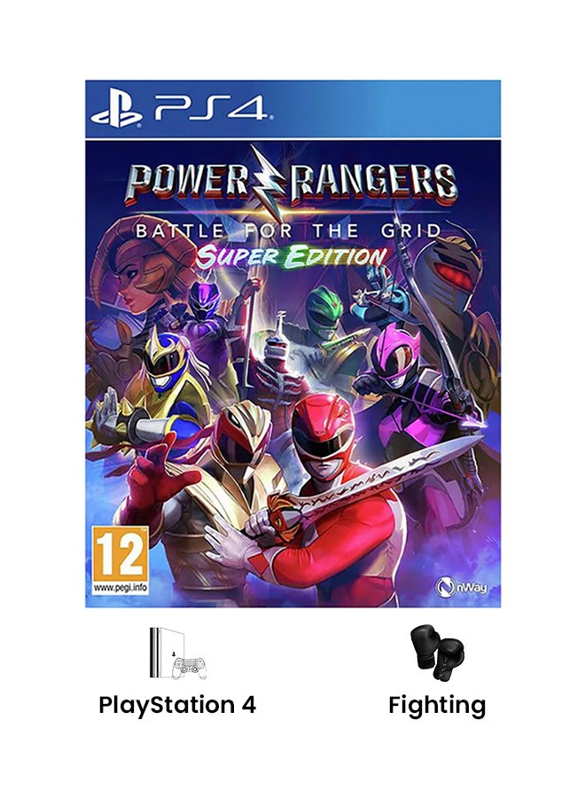 Maximum Games - Power Rangers: Battle for the Grid - (Intl Version) - fighting - playstation_4_ps4 - Image 1
