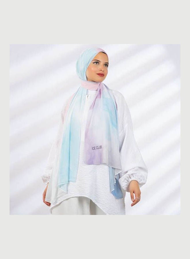 ICE CLUB Patterned Fashionable Scarf Multicolour  - Image 3