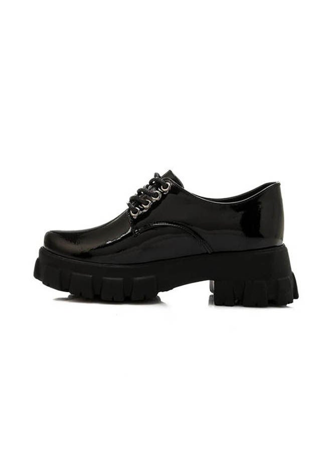 ICE CLUB - Lace-Up Ankle Boots Black - Image 1
