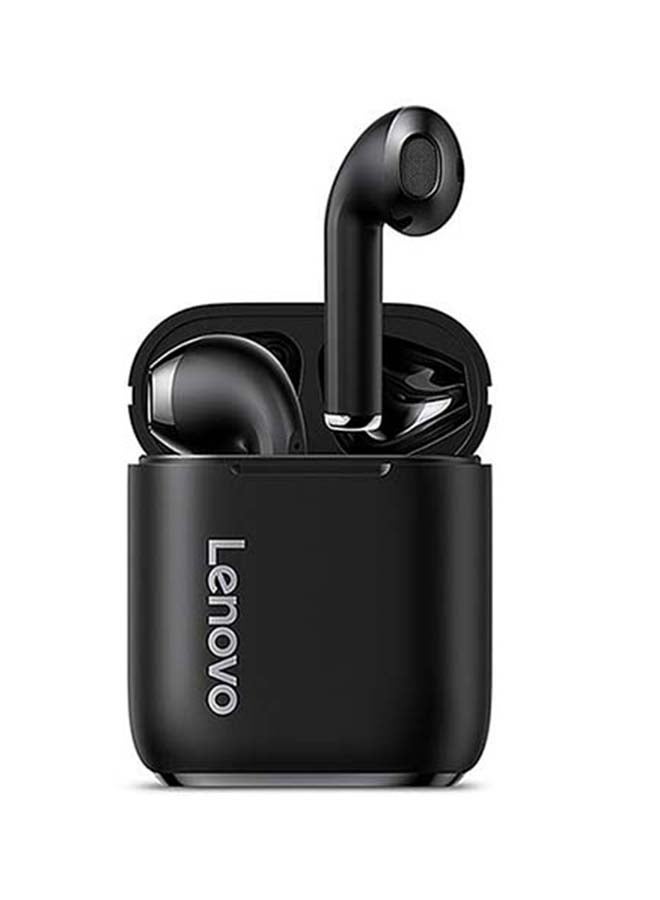 Lenovo - LP2 TWS Wireless Bluetooth 5.0 Earphone Dual Stereo Bass Touch Headphones With Mic Black - Image 1