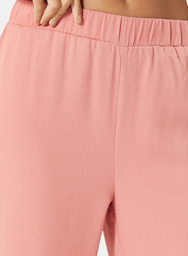 trendyol Cropped Joggers Rose