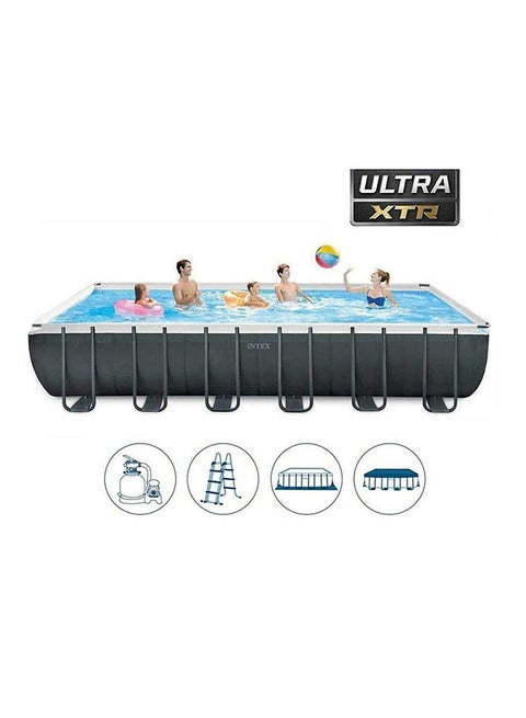 Prism Frame Rectangular  Swimming Pool 732x366x132cm