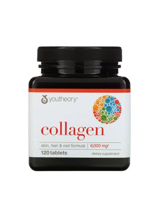 Collagen Skin, Hair And Nail Formula - 120 Tablets - v1653372911/N23979221A_1
