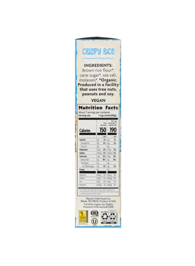 Nature's path Crispy Wholegrain Brown Rice Cereal 284grams  - Image 2