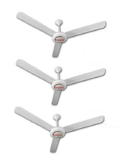 Fresh Rafale 56" Ceiling Fan Set of 3 75 W 500004511 White  - Image 1