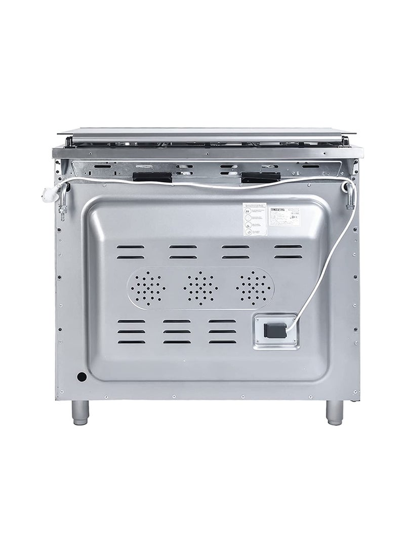 SUPER GENERAL 5 Burner Gas Cooker 90 x 60 cm  ,1 year Warranty SGC916FSBGOF Silver/Black  - Image 2