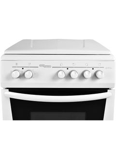 SUPER GENERAL 4 Hot Plate Electric Cooker 60 x 60 cm, Electric Oven with Splash Protection, 1 year warranty SGC6041BS White/Black  - Image 4