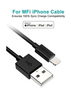 CHOETECH USB-A To Lightening Cable 1.2M Black  - Image 2