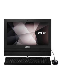 PRO 16T 10M All-In-One Desktop With 15.6-Inch HD Touchscreen Display, Celeron 5205U Processer 1.9GHz/4GB RAM/128GB SSD/Intel UHD Graphics/ Windows 11 PRO International Version Black