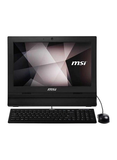 PRO 16T 10M All-In-One Desktop With 15.6-Inch HD Touchscreen Display, Celeron 5205U Processer 1.9GHz/4GB RAM/128GB SSD/Intel UHD Graphics/ Windows 11 PRO International Version Black