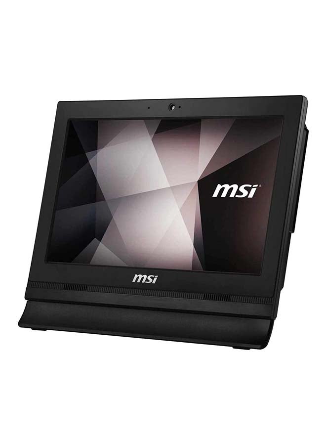 MSI - PRO 16T 10M All-In-One Desktop With 15.6-Inch HD Touchscreen Display, Celeron 5205U Processer 1.9GHz/4GB RAM/128GB SSD/Intel UHD Graphics/ Windows 11 PRO International Version Black - Image 1