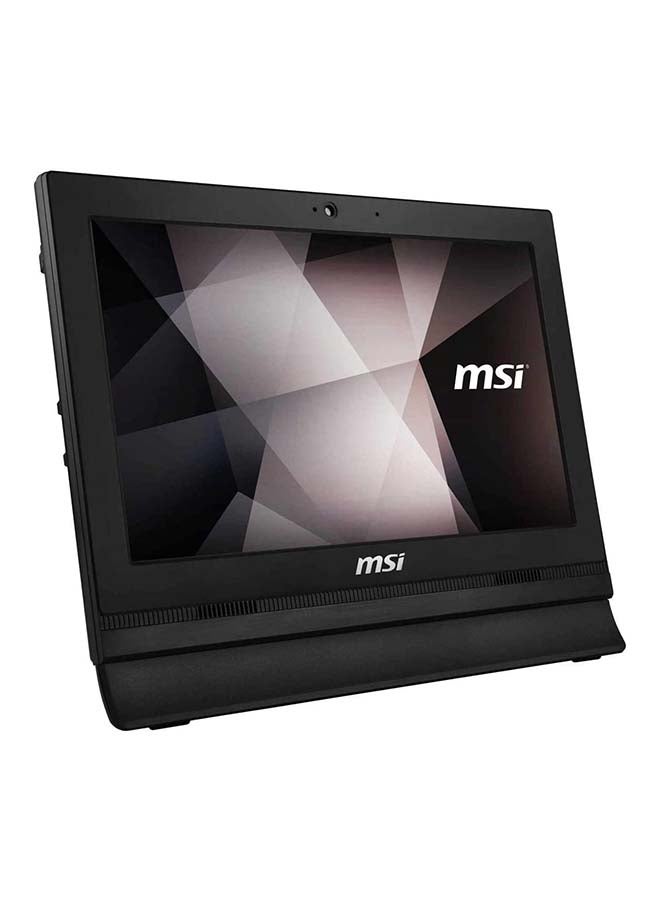 MSI - PRO 16T 10M All-In-One Desktop With 15.6-Inch HD Touchscreen Display, Celeron 5205U Processer 1.9GHz/4GB RAM/128GB SSD/Intel UHD Graphics/ Windows 11 PRO International Version Black - Image 1