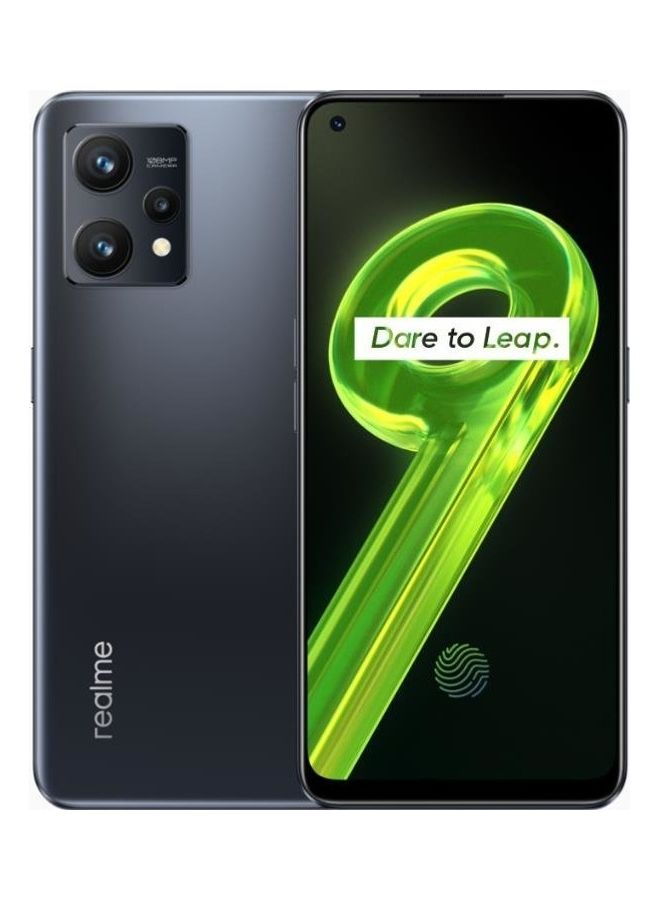realme 9 Dual Sim Meteor Black  6GB RAM 128GB 4G - International Version - Image 3
