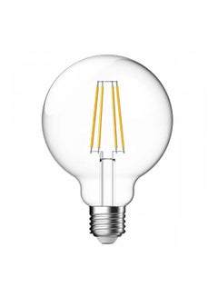 Megaman E27 7W 2700K Globe Lamp Filament Bulb Warm White 6x10.8cm 