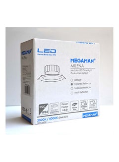 Megaman Dual Colour Temperature 2800K/4000K 18W/23W LED Downlight Clear  - Image 2