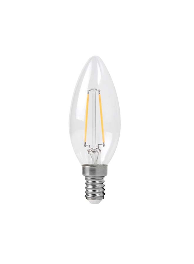 E14 4W 6500K LED Candle Filament Bulb White 3.5x10.1cm - v1653387445/N50959630A_1