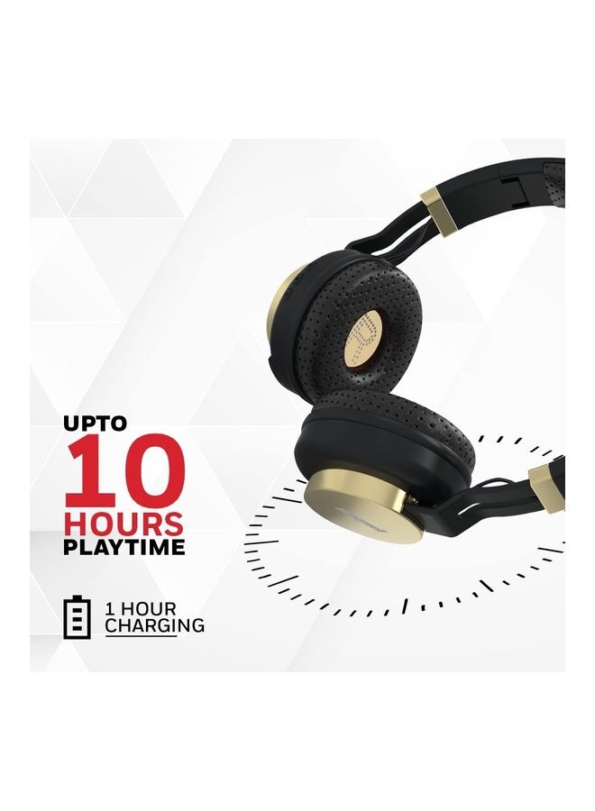 هوني ويل سماعة رأس سونو P10 تعمل بالبلوتوث ذهبي - Image 2