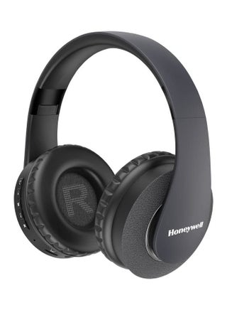 Suono P20 Bluetooth V5.0 Wireless Over Ear Headphone with mic, Upto 8H Playtime, 40mm Drivers, Padded Ear Cushions, Integrated Controls, Deep Bass, IPX4, 3.5mm AUX, Voice Assistant enabled Charcoal grey - v1653392188/N53327256A_1