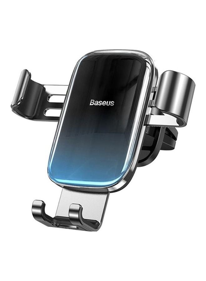Baseus Glaze Gravity Car Mount Phone Holder Silver/Black  - Image 1