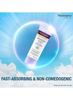 Neutrogena 4-Piece Ultra Sheer Dry-Touch Sunscreen SPF 60 Water & Sweat Resistant 88ml  - Image 3