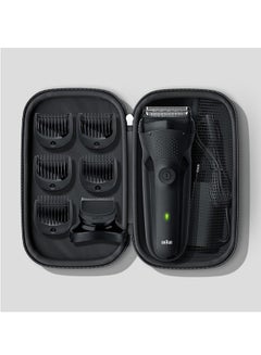 BRAUN Series 3  Max  100 Years Limited Edition Electric Shaver MBS3 Black 20.3 x 5.62 x 11.2cm  - Image 2