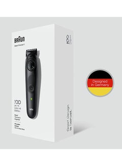 BRAUN MBBT7 Beard Trimmer 100 Years Design Edition Black 22.4 x 6.6 x 22cm  - Image 4