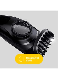 BRAUN MBBT7 Beard Trimmer 100 Years Design Edition Black 22.4 x 6.6 x 22cm  - Image 3