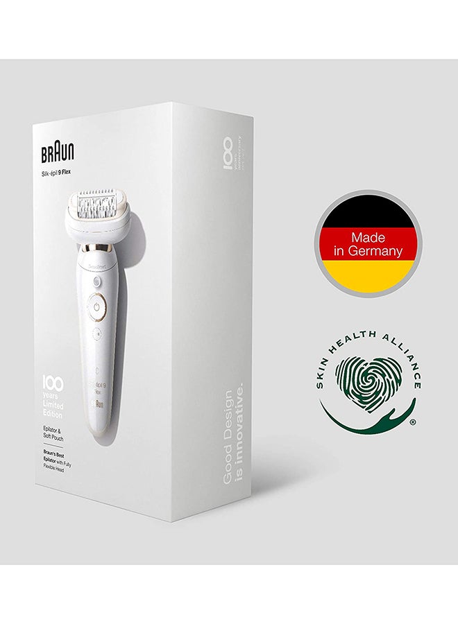 BRAUN Silk-Epil 9 Sensosmart Epilator MBSES9F White 25.7 x 7 x 19.5cm - Image 4