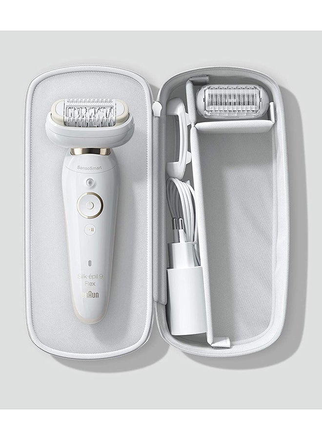BRAUN Silk-Epil 9 Sensosmart Epilator MBSES9F White 25.7 x 7 x 19.5cm - Image 3