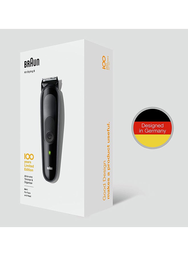 BRAUN 6-In-1 Men’s Trimmer Kit MBMGK5 Black - Image 2