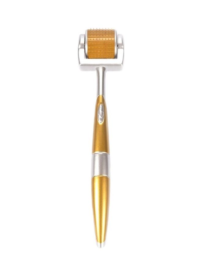 Derma Roller Roller 192 Needles For The Treatment Of Cellulite And The Effects Of Weight Loss, Stretch Mark And Scars Gold 3.00ml - Image 1