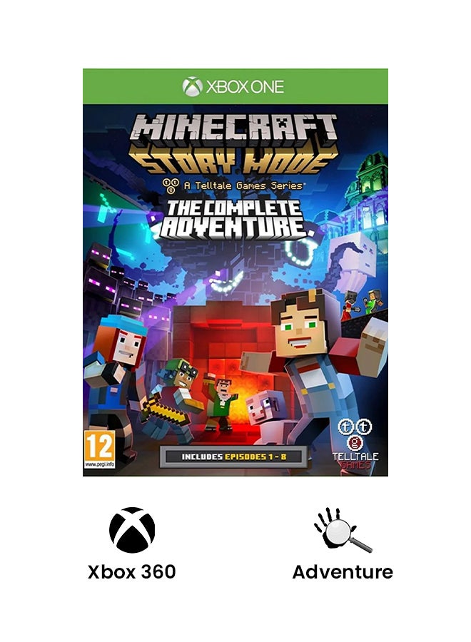 Telltale Games - Minecraft Story Mode The Complete Adventure - (Intl Version) - Adventure - Xbox One - Image 1