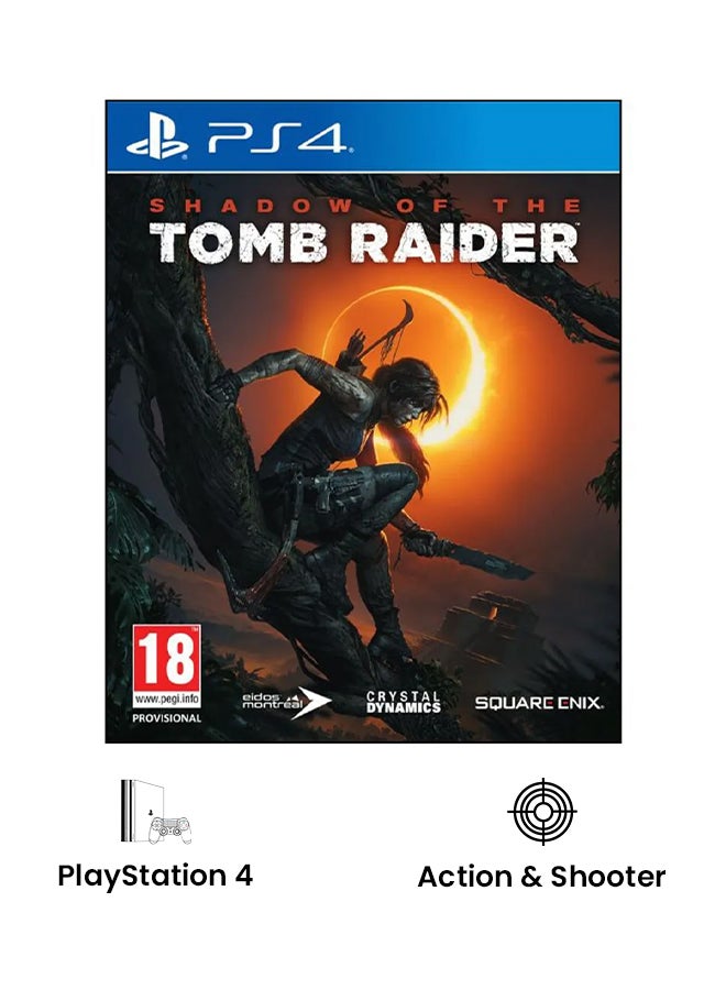 جيكاي جيمز - لعبة "Shadow Of The Tomb Raider" (إصدار عالمي) - الأكشن والتصويب - بلاي ستيشن 4 (PS4) - Image 1