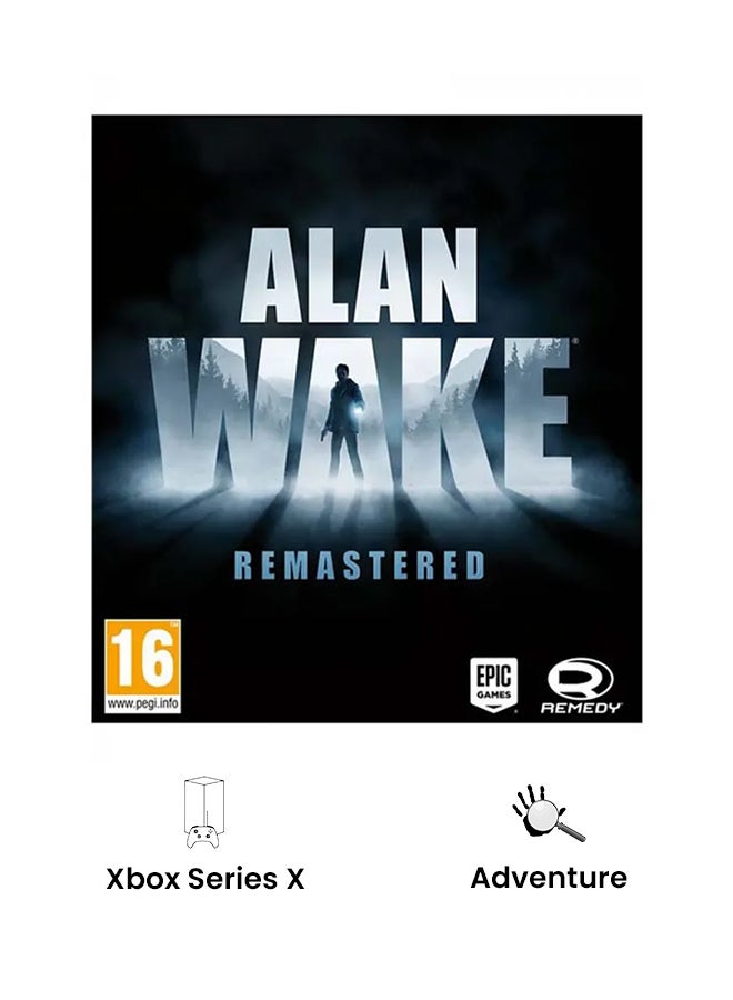 EPIC GAMES - Alan Wake Remastered- (Intl Version) - Adventure - Xbox Series X - Image 1